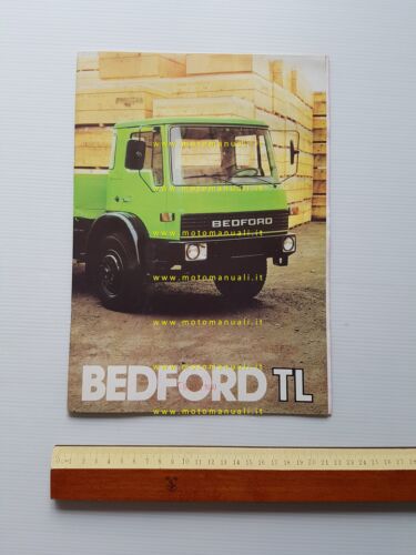Bedford autocarri modelli TL 1980 depliant francese originale