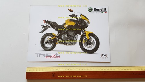 Benelli 1130 Trek Amazonas 2011 depliant originale