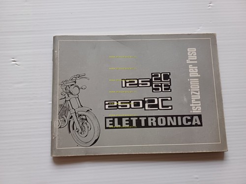 Benelli 125 -250 2C Elettronica 1977 manuale uso manutenzione libretto …
