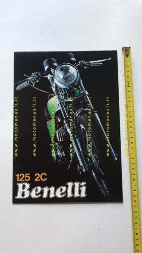 Benelli 125 2C 1972 depliant brochure moto originale italiano