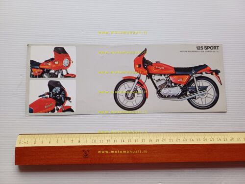 Benelli 125 2C Sport 1980 depliant italiano originale