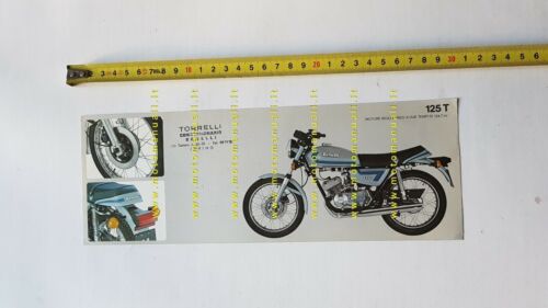 Benelli 125 2c T turismo 1980 depliant brochure moto originale …