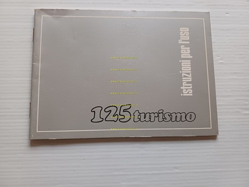 Benelli 125 2T Turismo 1976 manuale uso manutenzione libretto italiano …