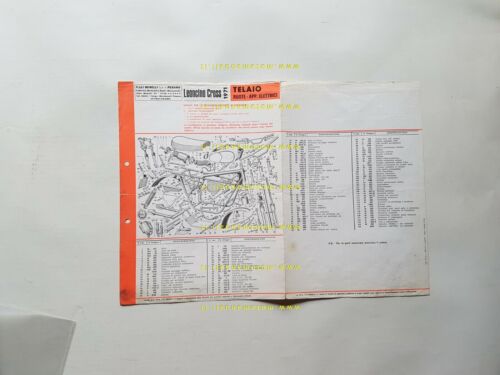 Benelli 125 Leoncino Cross 1971 catalogo ricambi TELAIO originale parts …