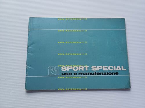 Benelli 125 Sport Special 1973 manuale uso manutenzione libretto originale