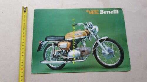 Benelli 125 Sport Special 1974 depliant moto originale motorcycle brochure