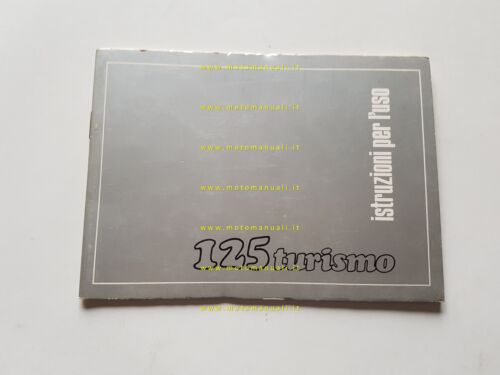 Benelli 125 Turismo manuale uso manutenzione libretto originale