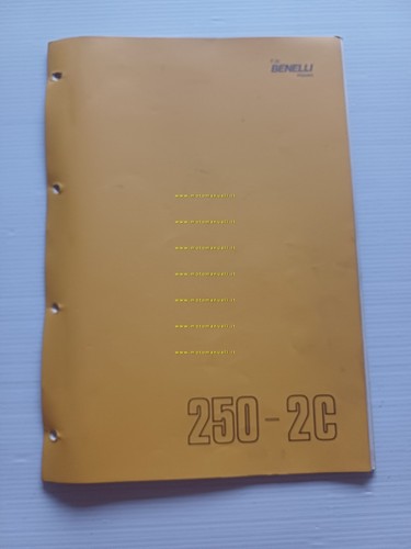 Benelli 250 2C accensione puntine catalogo ricambi originale