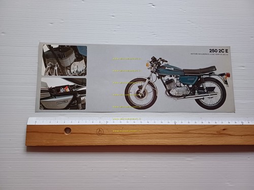 Benelli 250 2C E 1980 depliant originale ITALIANO