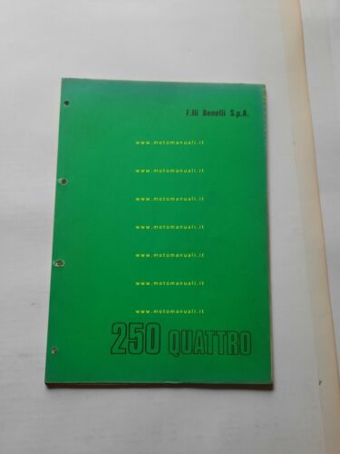 Benelli 250 Quattro 1977 catalogo ricambi originale moto spare parts …