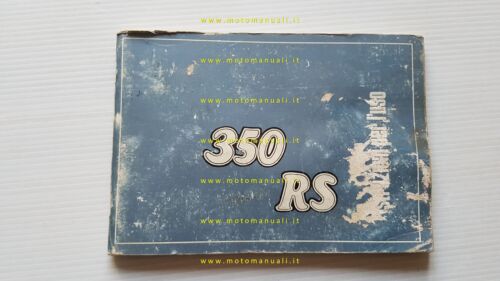 Benelli 350 RS 1977 manuale uso manutenzione libretto originale italiano