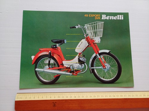Benelli 49 Export 3VK depliant ITALIANO originale