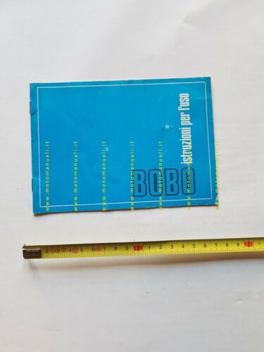 Benelli 50 Bobo 1976 manuale uso libretto originale owner's manual