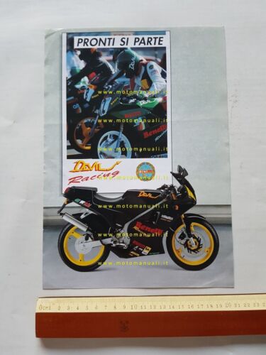 Benelli 50 Devil RACING 1991 Depliant brochure ciclomotore originale italiano