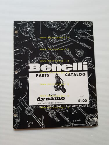 Benelli 50 Dynamo Compact-Woodsbike-Trail catalogo ricambi originale USA