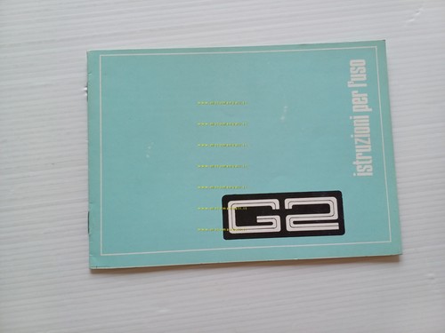 Benelli 50 G2 1978 manuale uso manutenzione libretto istruzioni originale