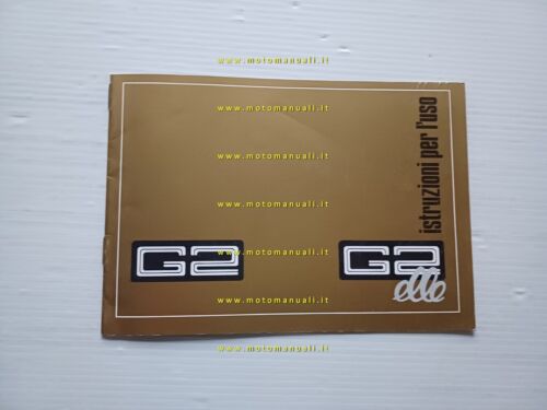 Benelli 50 G2-G2 Elle 1979 manuale uso manutenzione libretto originale