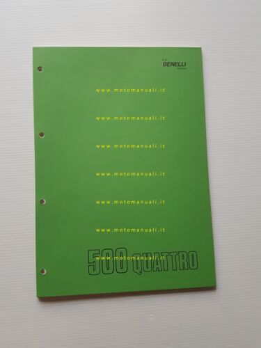 Benelli 500 Quattro freno tamburo catalogo ricambi originale parts catalogue