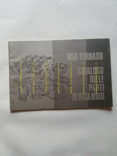Benelli 650 Tornado 1971 catalogo ricambi ORIGINALE spare parts catalogue