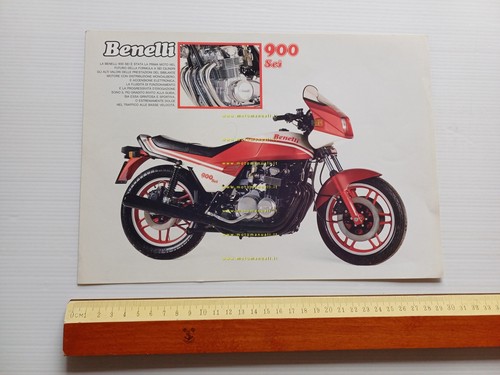 Benelli 900 SEI depliant ITALIANO originale