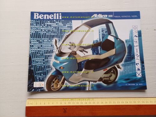 Benelli Adiva 125 - 150 scooter 2001 depliant ITALIANO originale