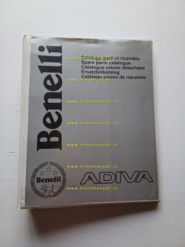 Benelli Adiva scooter 2000 catalogo ricambi originale parts catalogue