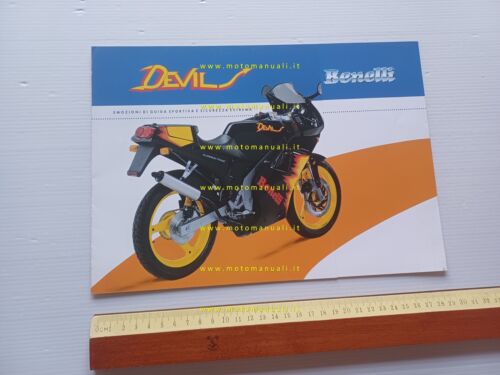 Benelli Devil 50 depliant italiano originale