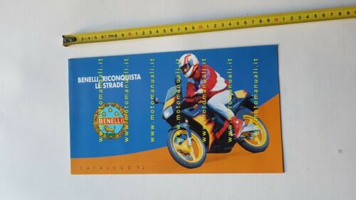 Benelli produzione ciclomotori modelli 1992 depliant brochure originale italiano