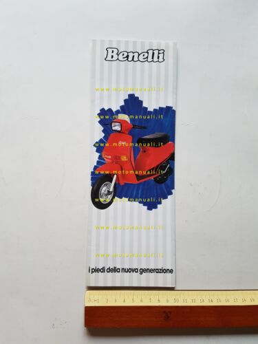 Benelli S 125 scooter 1984 depliant originale italiano