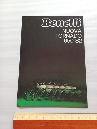 Benelli Tornado 650 S2 1973 depliant italiano originale