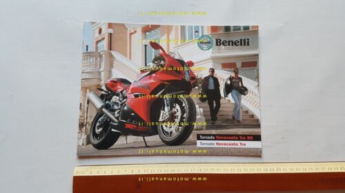 Benelli Tornado 900 Tre RS 2004 depliant moto Italiano brochure
