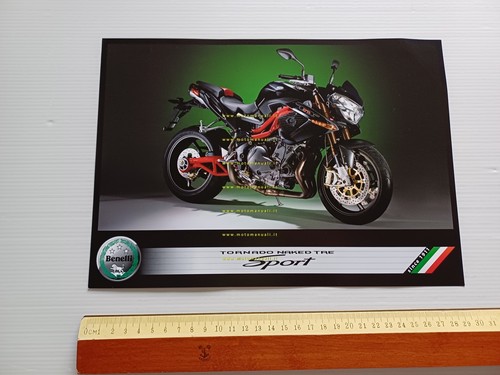Benelli Tornado Naked Tre Sport 2007 depliant originale