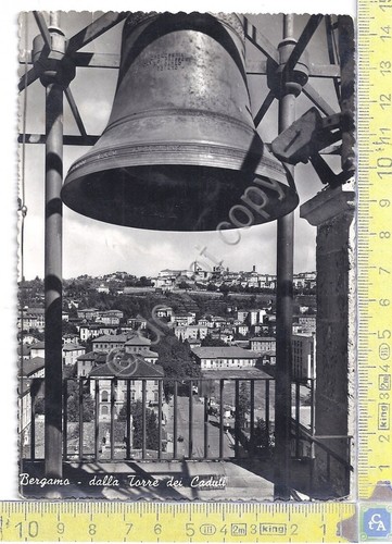 Bergamo - Campana della torre dei Caduti - '50s
