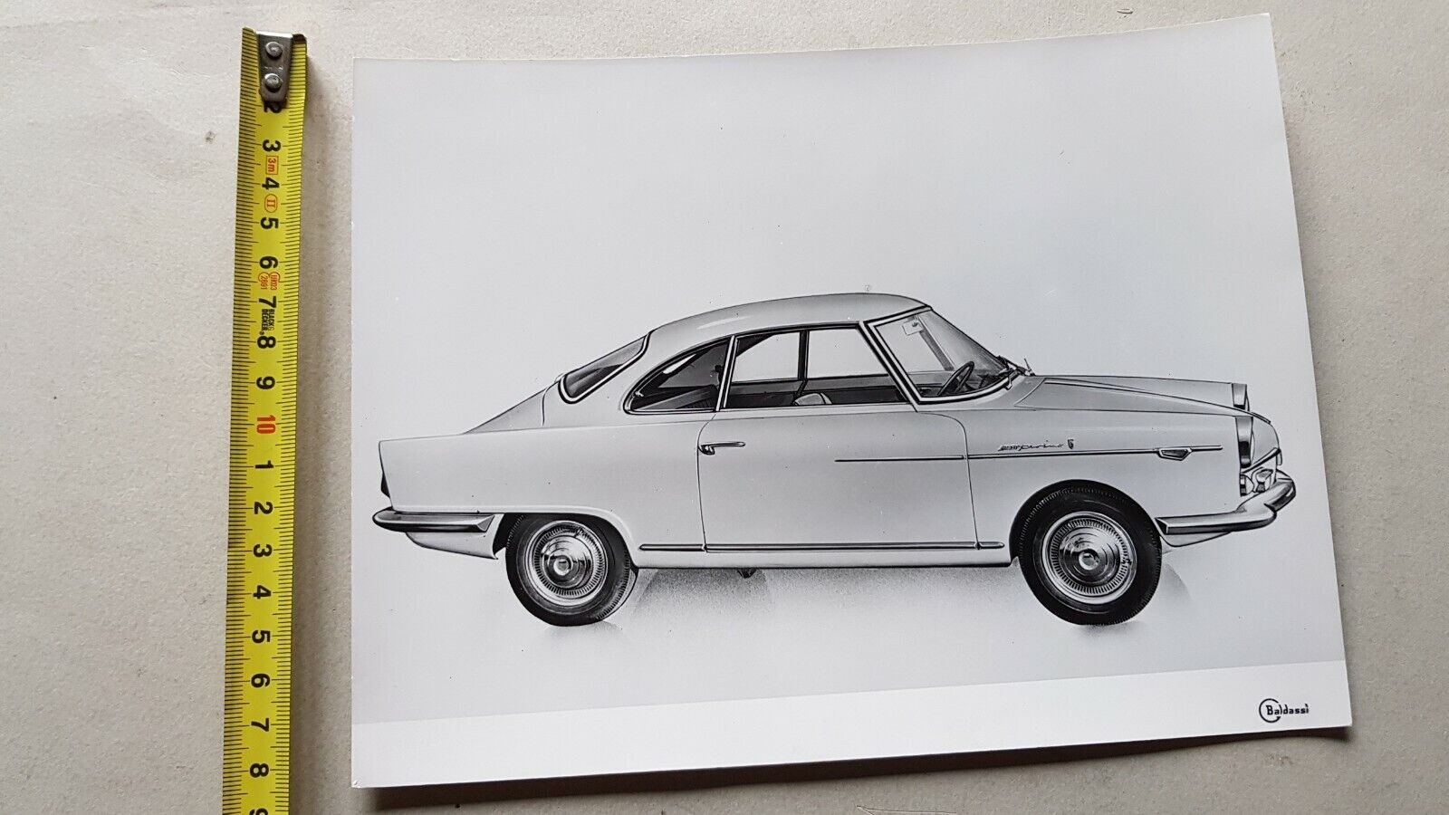 Bertone NSU Prinz Coup 1959 foto originale da cartella stampa …