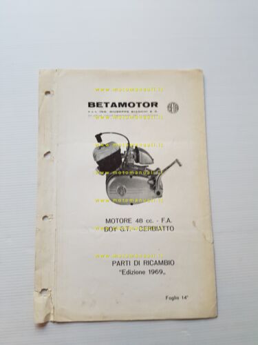BETA 48 Motore per FA - Boy GT - Cerbiatto …