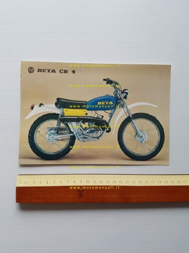 Beta 50 CR 4 depliant Italiano originale