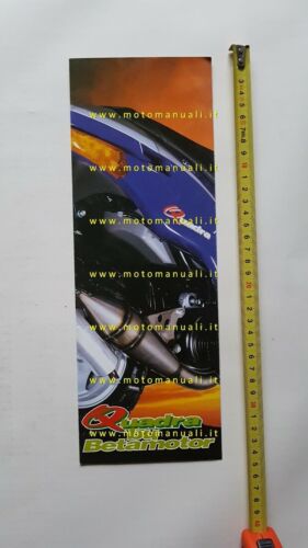 Beta 50 Quadra - Chrono 1994 depliant originale ITALIANO scooter …