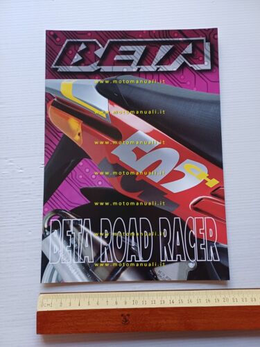 Beta 50 Road Racer scooter depliant originale ITALIANO