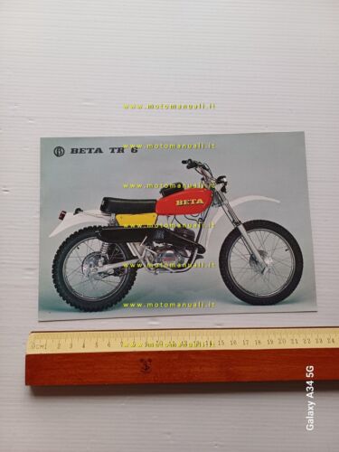 Beta 50 TR 6 anni 70 depliant ITALIANO originale