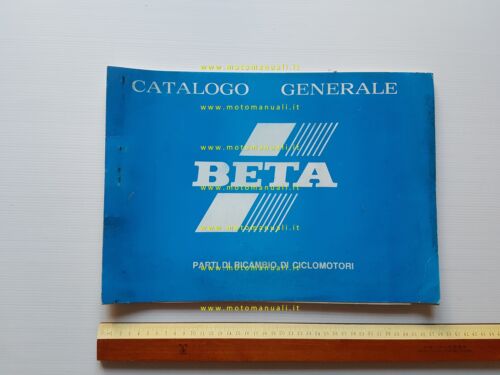 BETA 50 tutti modelli ciclomotori 1982 catalogo ricambi originale parts …