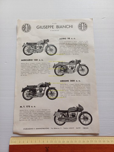 Beta Astro 98 Lince 75 Orione 200 Mercurio 150 MT …
