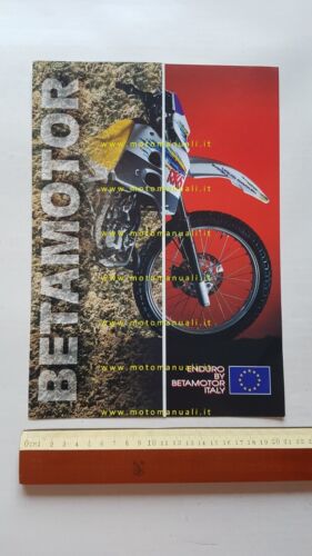 Beta ciclomotore RK6 50 enduro anni 90 depliant originale ITALIANO …