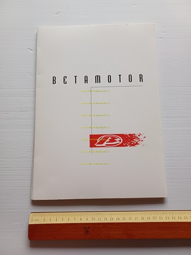 Beta modelli 2002 cartella stampa Motorshow 2001 originale italiano