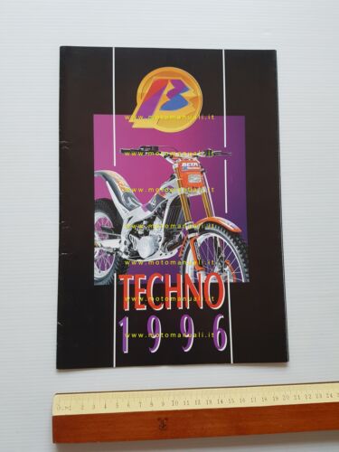 Beta Techno Trial 50 - 125 - 250 1996 depliant …
