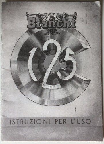 Bianchi - 125 cc - libretto Istruzioni per l'uso - …