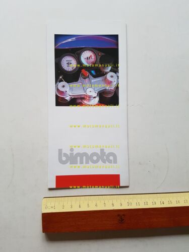 Bimota catalogo produzione modelli 1994 depliant originale inglese