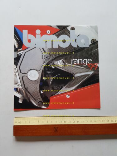 Bimota catalogo produzione modelli 1999 depliant originale