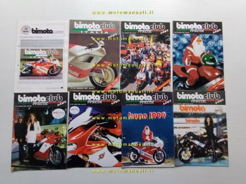 Bimota Club Italia News lotto 8 riviste 22 23 25 …