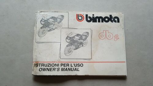 Bimota Ducati DB2 manuale uso manutenzione originale libretto owner's manual