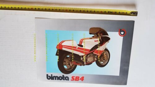 BIMOTA SB4 1100 1983 depliant originale moto brochure